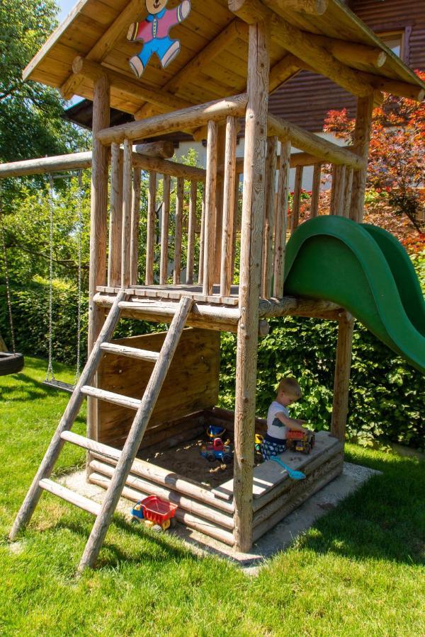 Kinderbauernhof Salmanner Steinbach an der Steyr Bagian luar foto