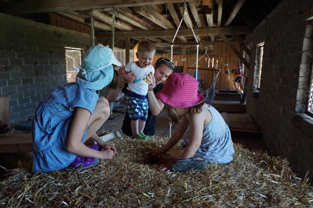 Kinderbauernhof Salmanner Steinbach an der Steyr Bagian luar foto