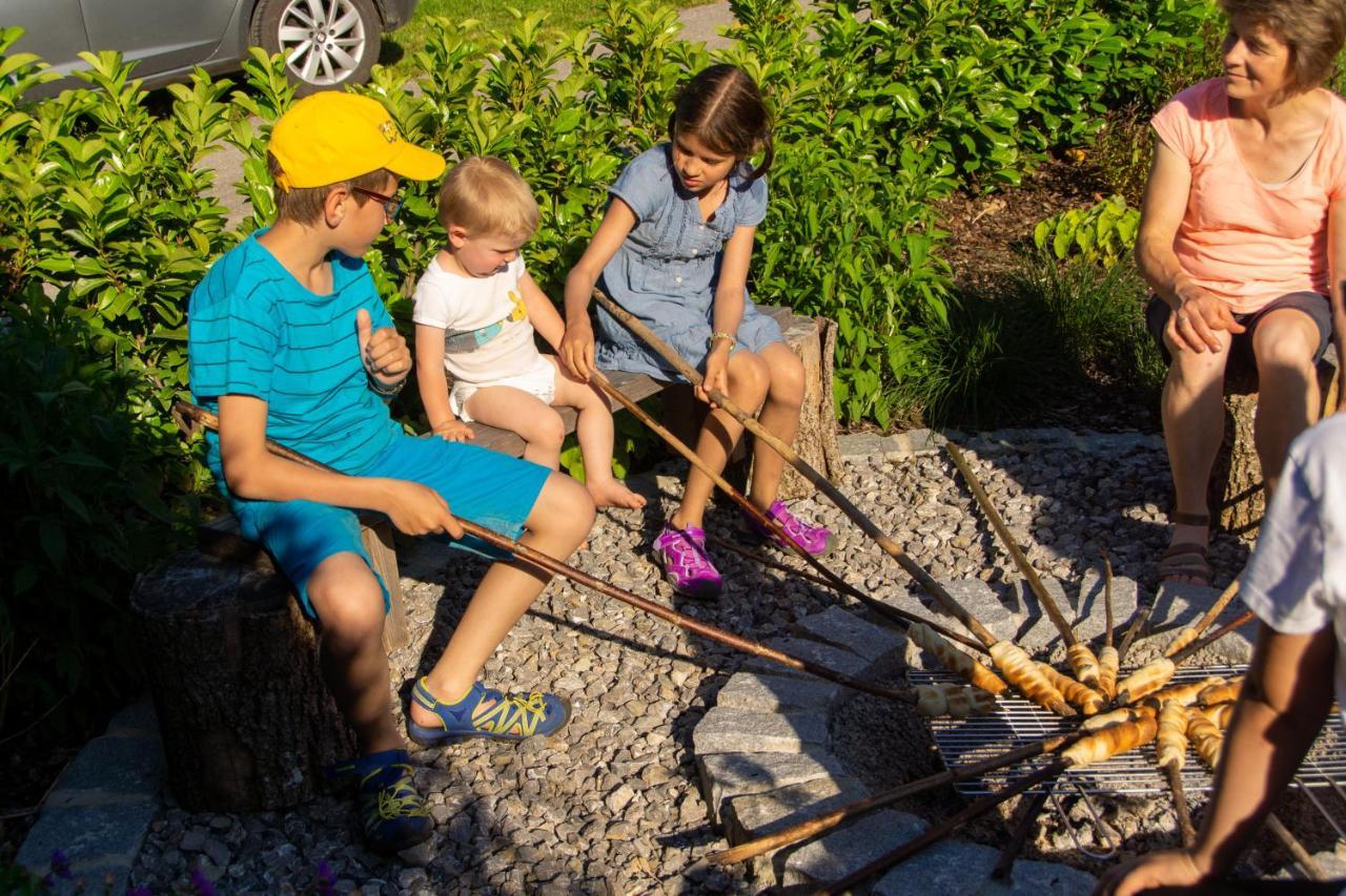 Kinderbauernhof Salmanner Steinbach an der Steyr Bagian luar foto